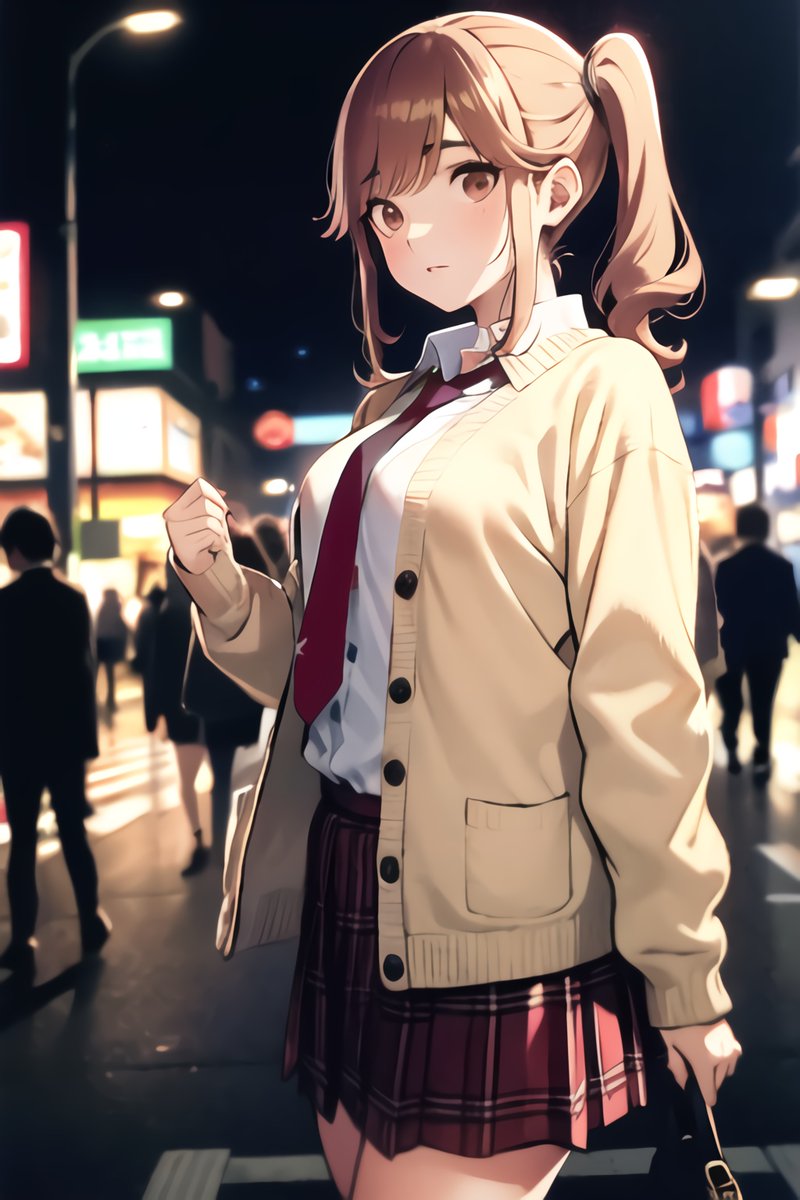 黄昏時、街でカノジョを見かけた。声をかけようと思ったが、奇妙なものを感じて躊躇ってしまう。なんだろう、この…