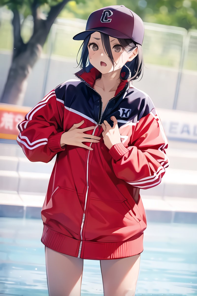 大丈夫、着てますよ。 あ、変態！とかエロエロ大魔神！とか騒いでるのは気にしないでください。いやぁ、野球って…