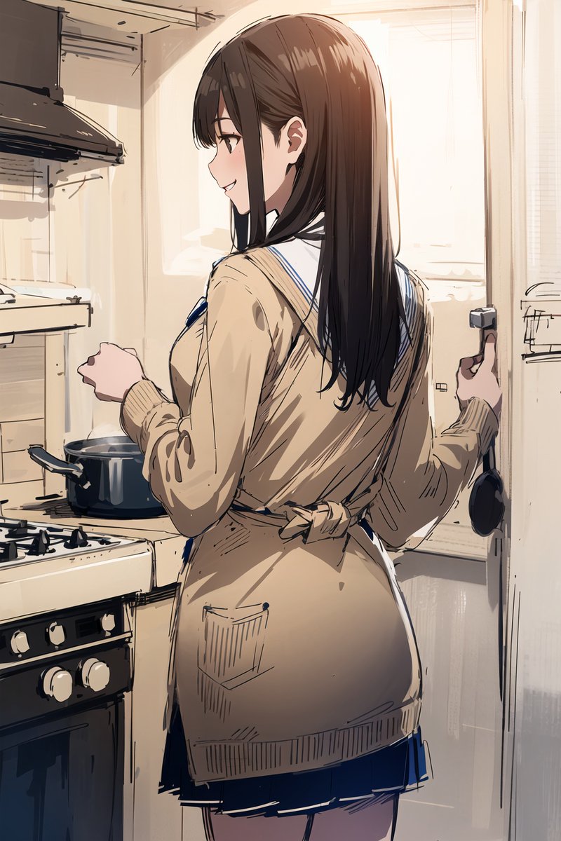 指の怪我で不便だろうと、料理を作りに来てくれた女の子。こんな面倒な役を引き受けるなんて、優しい子なのだろう…