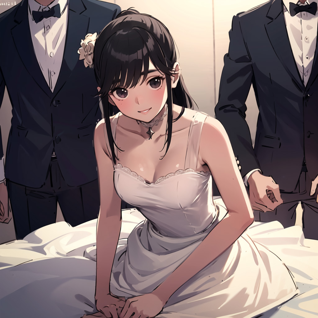 花嫁衣装モデルを頼まれたJK探偵。なんやかんや事件があって、最終的に相手役は刑事さんという展開になります。…