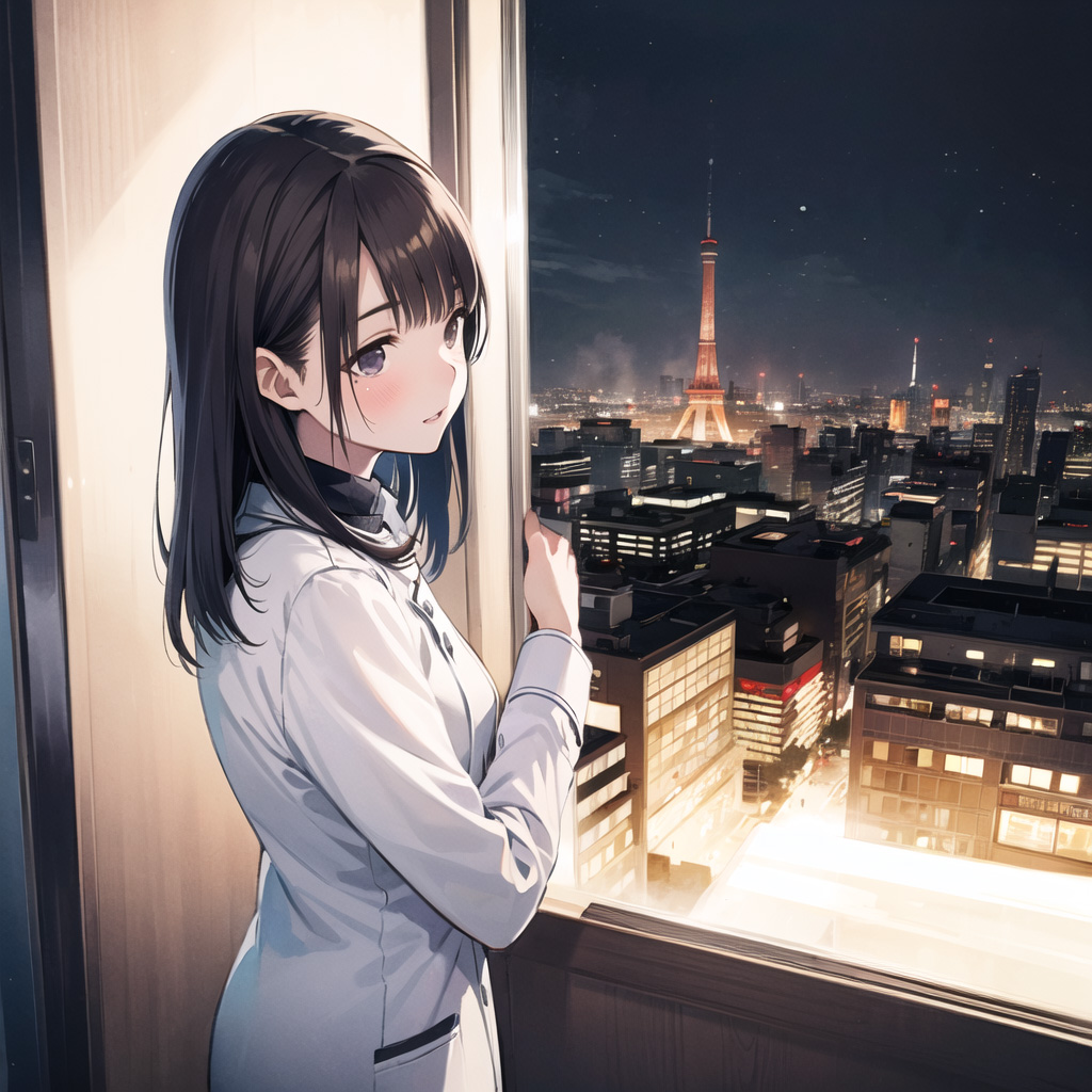 受験でしばらくの間、東京のホテルに宿泊しているネネさん。連絡取れないけど、連続して入試あるから大変なんだろ…