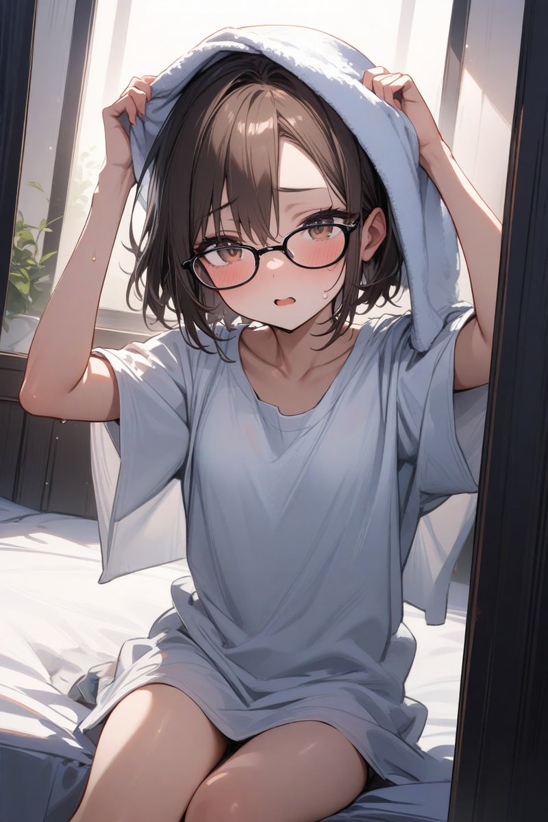 ちゃんとふかないと風邪ひいちゃうからね