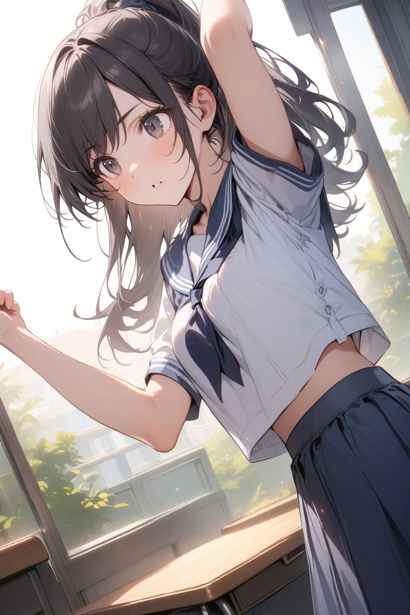 男子高校生の視界👀見える…見えるぞ