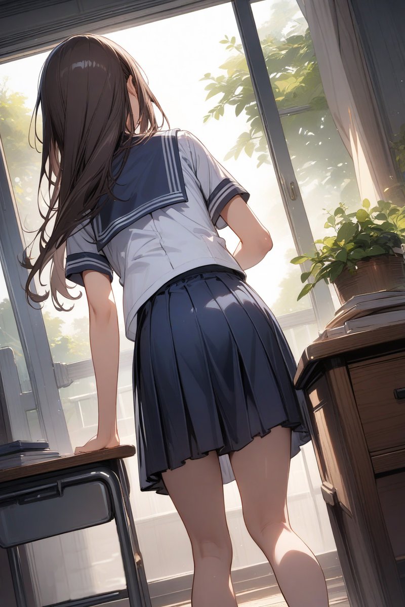 「あれ、消しゴムどこいっちゃったかな…」 男子高校生が目にしている日常的な風景。 あー、平凡過ぎて刺激がな…