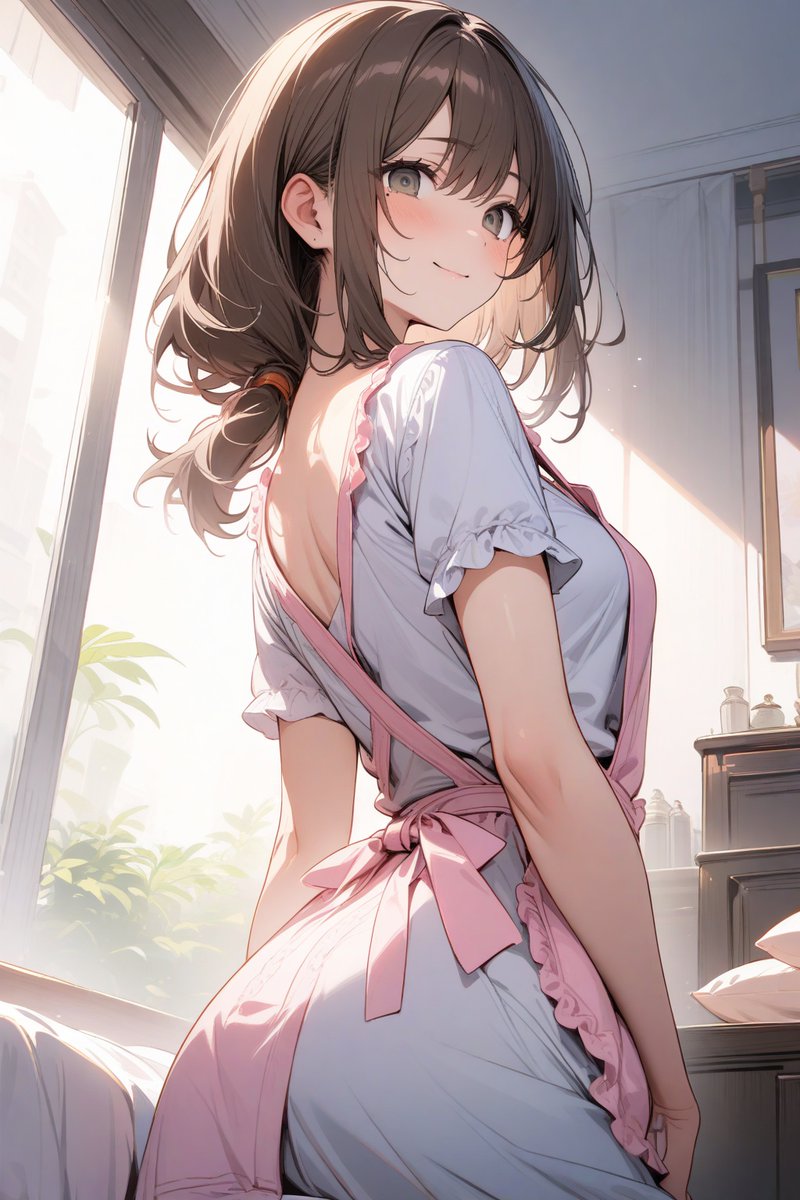 「おはよう。早起きすると気持ちいいよ。起きて起きて」 ご近所さんが起こしに来てくれる素敵な日曜日。ああ、夢…
