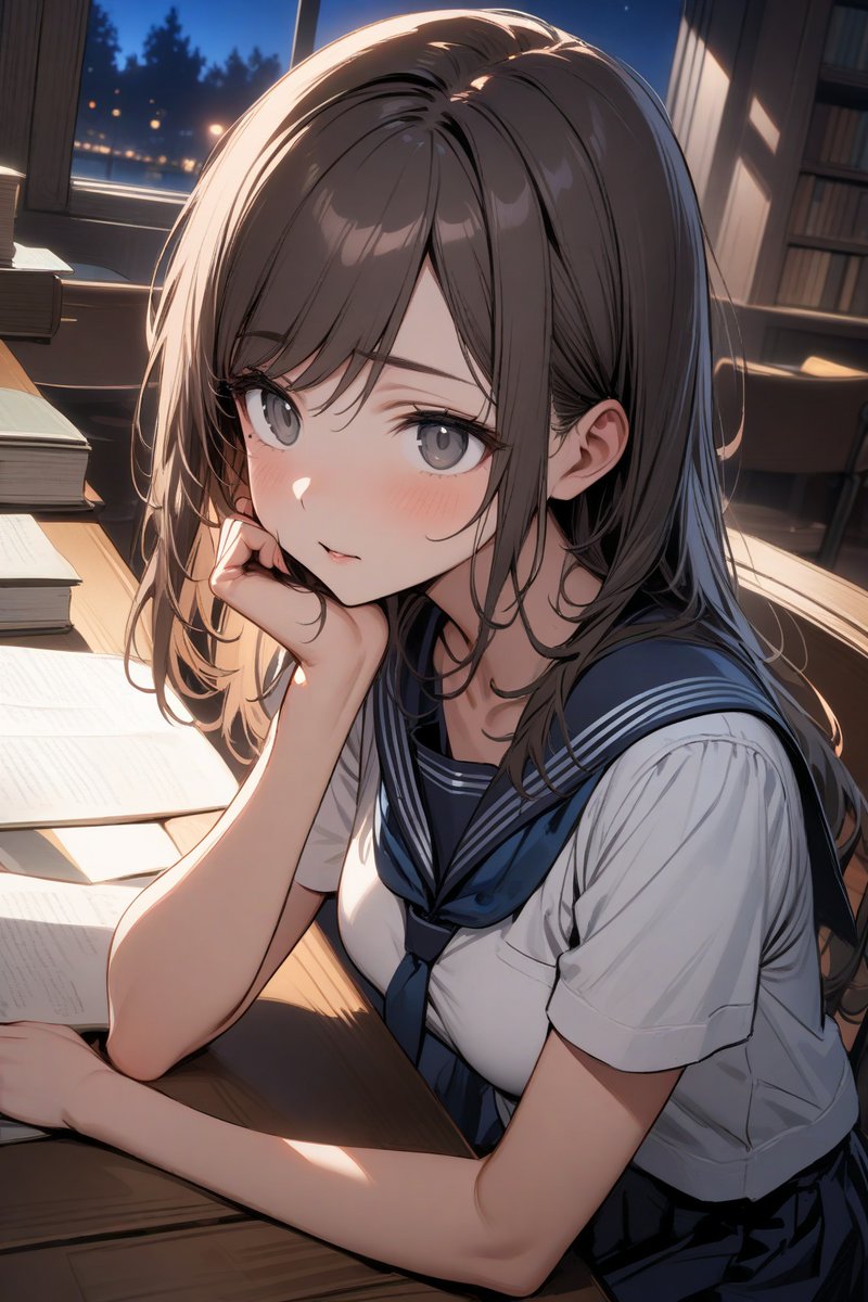 「あのね、私、 好きな人がいたの……。」 とか言っててもおかしくない雰囲気