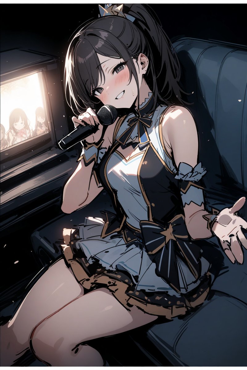 「今日も歌わせたいの？」 はい