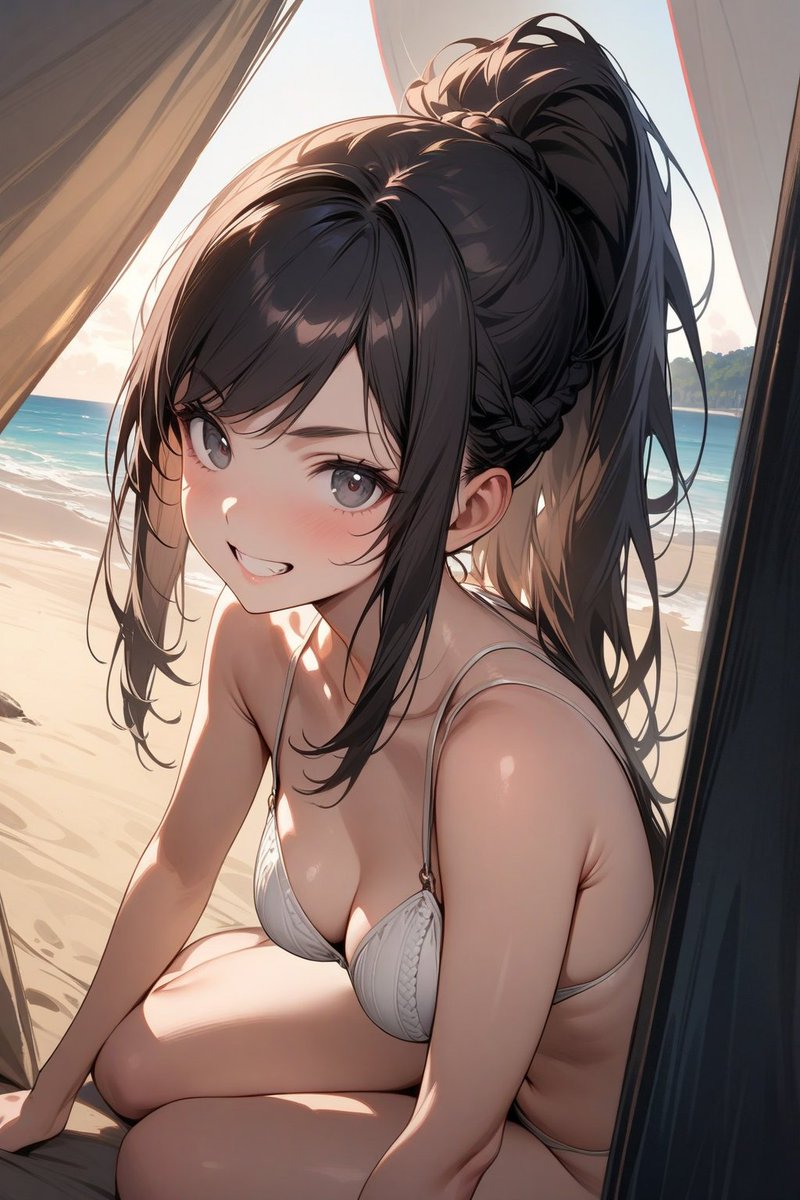 帰ろうとしたら見渡すばかりの大海原になっちゃってて？ まさかここ、無人島～？ 俺たちこれからどうなっちゃう…