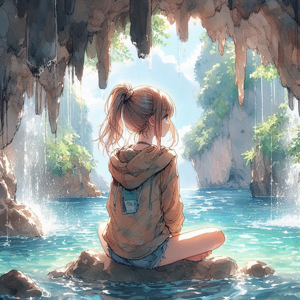 探索をして特筆すべきものは何も、何も見つからなかったのだが、それでも飲み水として使用できる湧水を見つけた。…