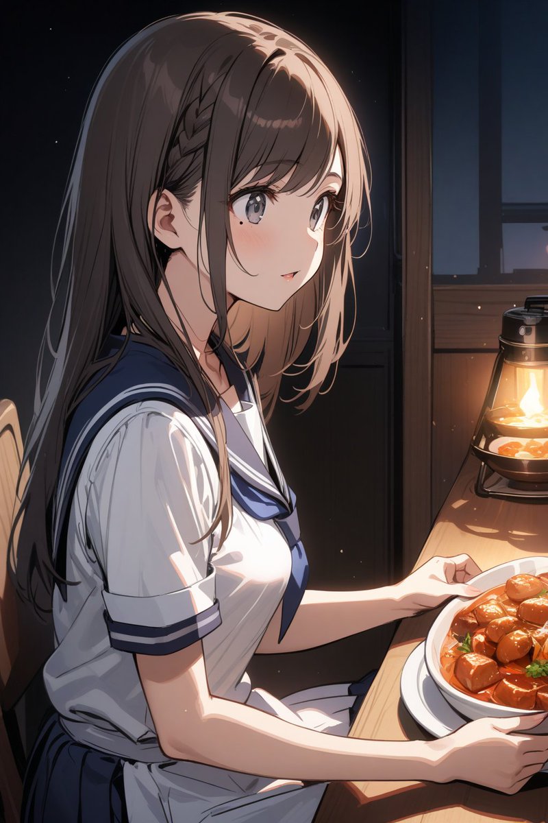 「学校じゃなく部屋で作って欲しいなんて言うから……張り切って作りすぎちゃいました。食べてくださいね。あの、…