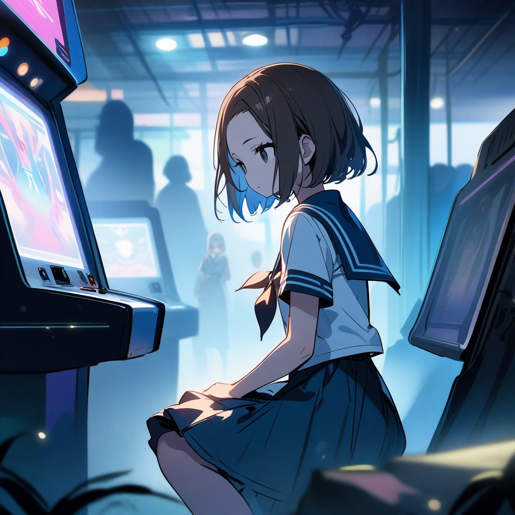 「またアンタか。なに？ ストーカー？」 相変わらずツンツンしてるな。うちに一番近いゲーセンなんだから仕方な…