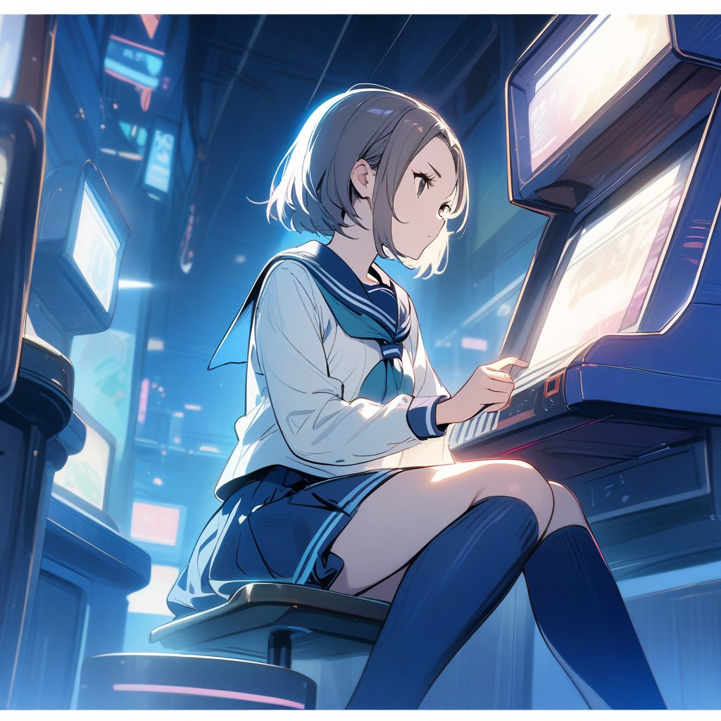 もう遅いからあと１プレイで帰れよ。 「ふん。おせっかいジジイ」