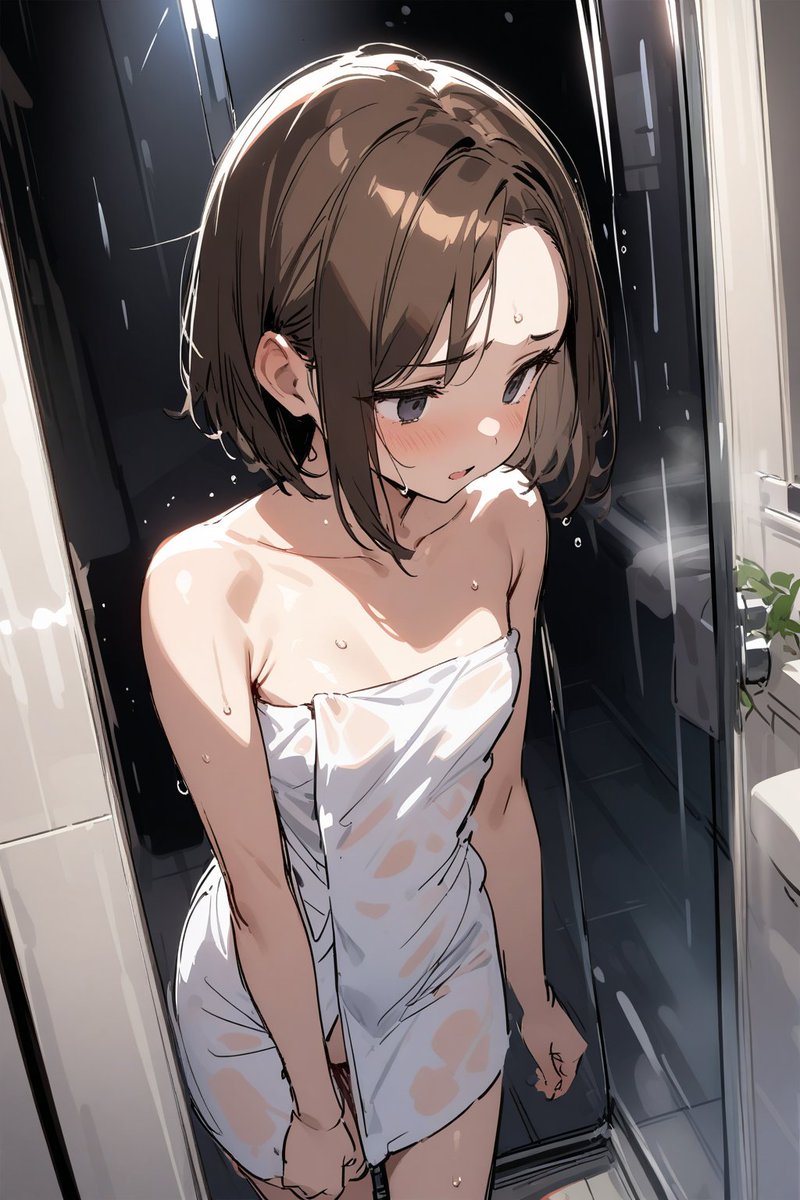 深夜のシャワー