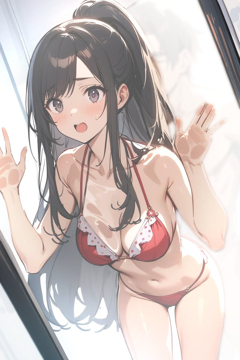 ぺたっ