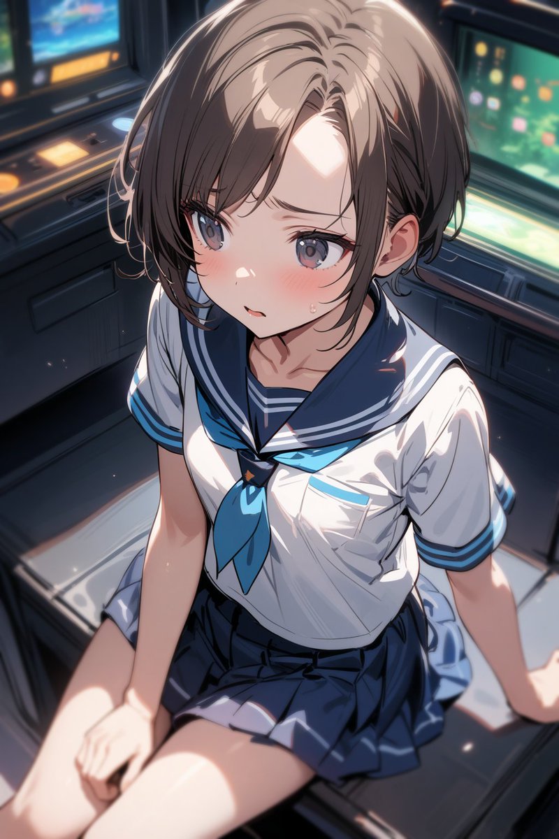 お、ゲーセンでまた（格ゲー）ハイパーつよつよ１年生を見かけたぞ。そんなにオレに逢いたかったんだな！ …いて…