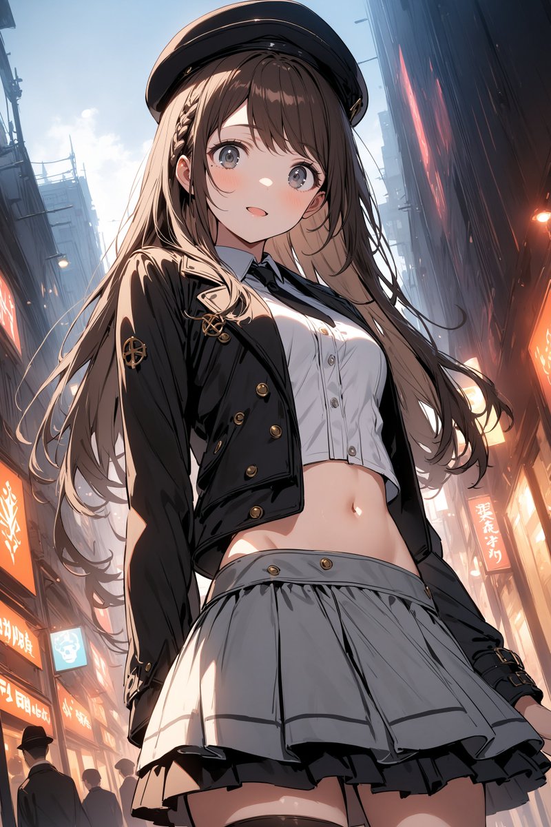 Keiさんの衣装をお借りしてます。 帽子が好きだな～