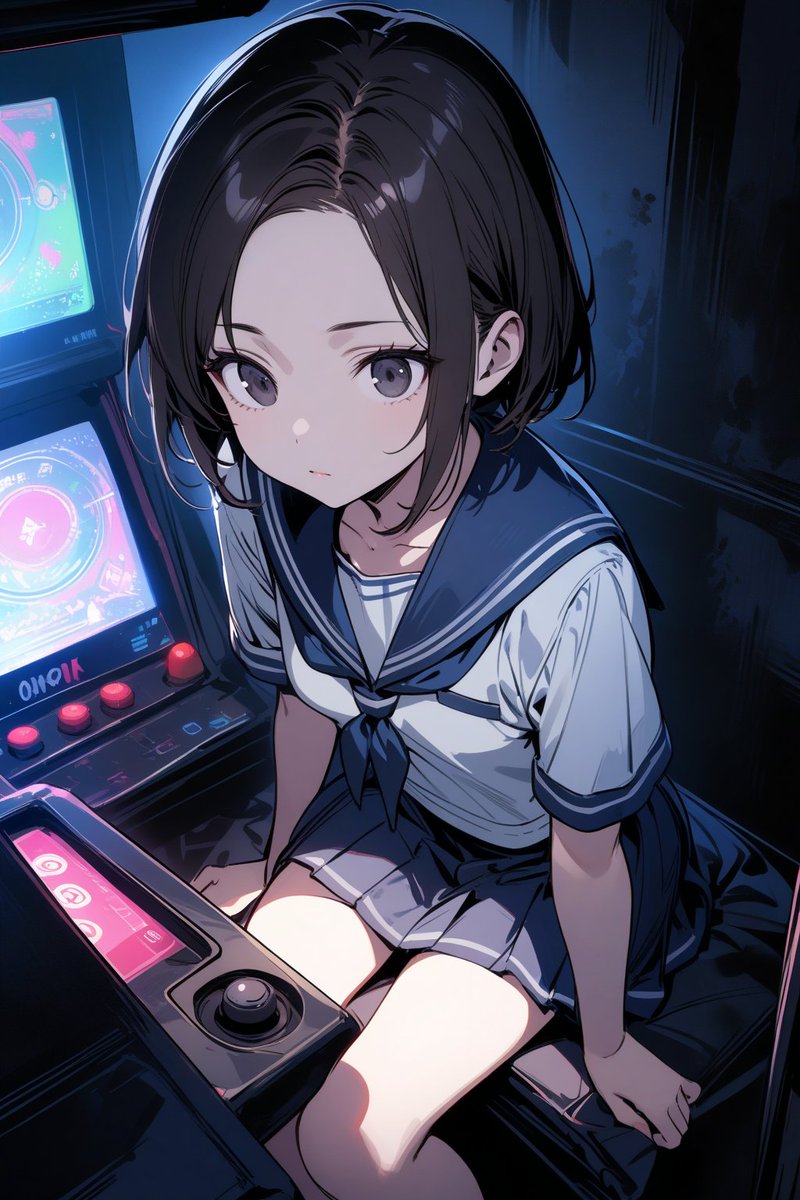 ゲーセンでカノジョそっくりな少女を見かけた話。画面から出てきたのかと思ったぜ