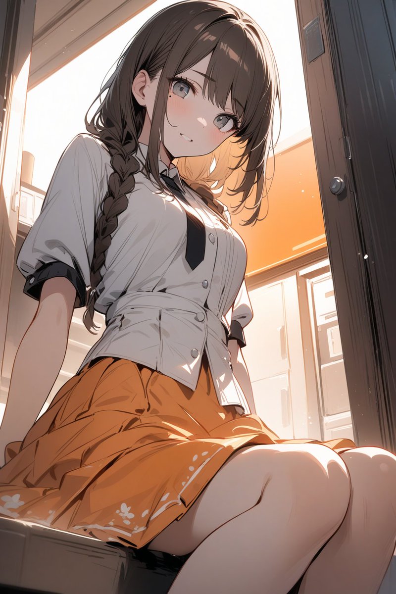 ファミレスのお客さんやバイトの同僚によく言い寄られてる女の子。 でもカレシ一筋です。 けど、カレシがいない…