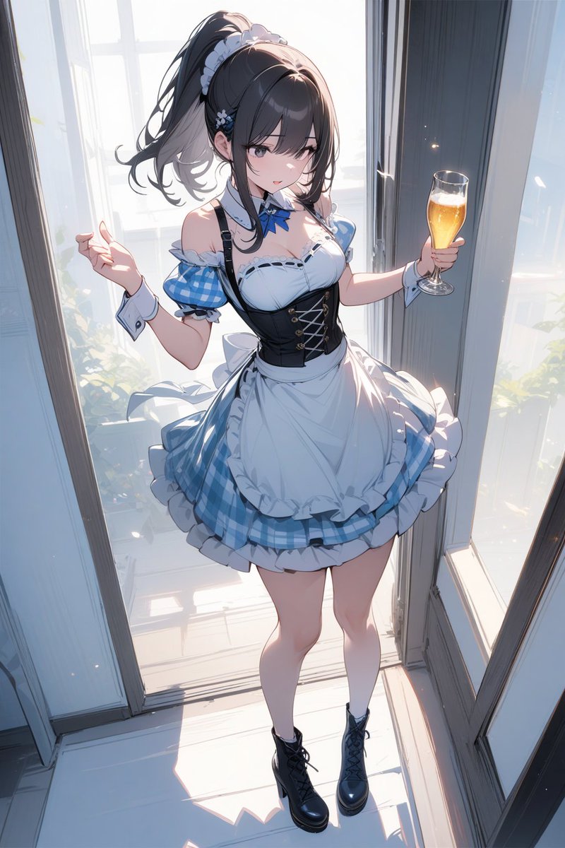 「帰ってきたら乾杯、だよ♡」 金曜午後もがんばるぞい