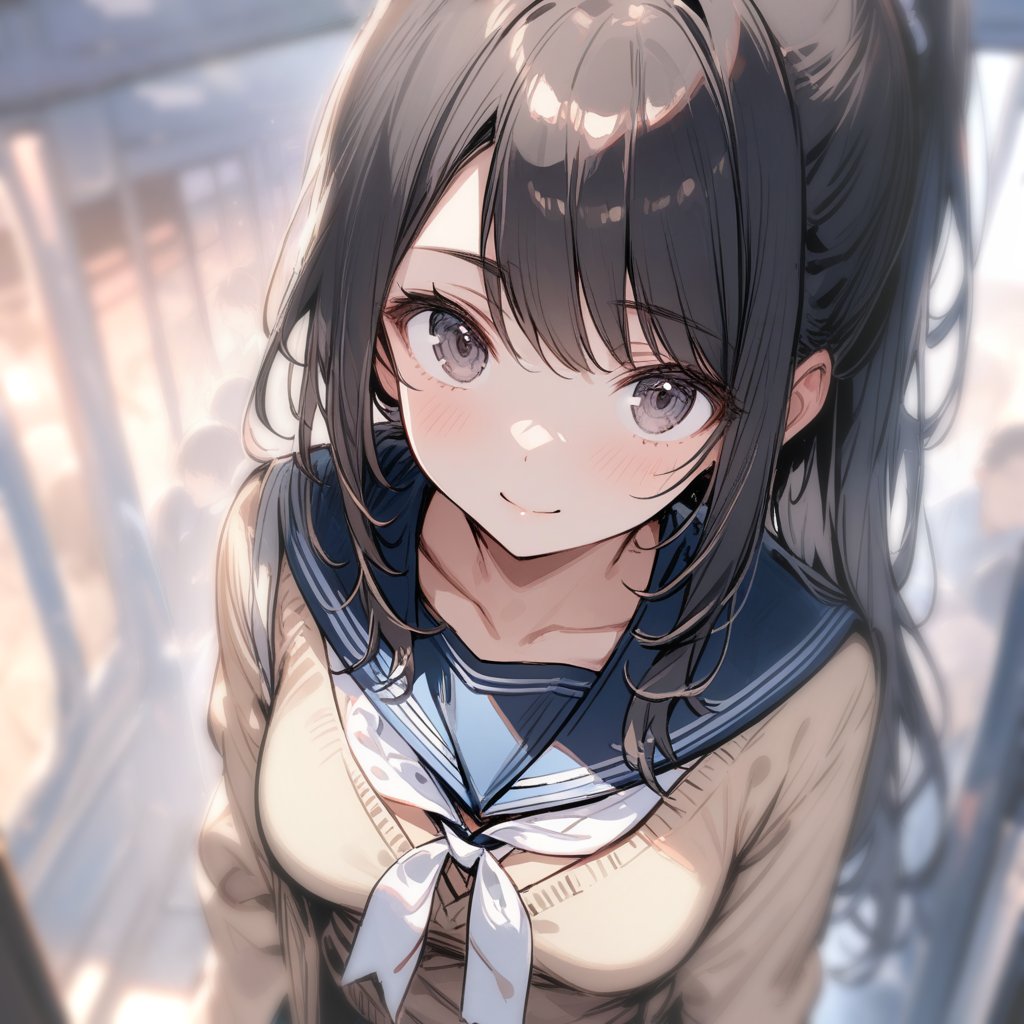 電車混んでるなぁ