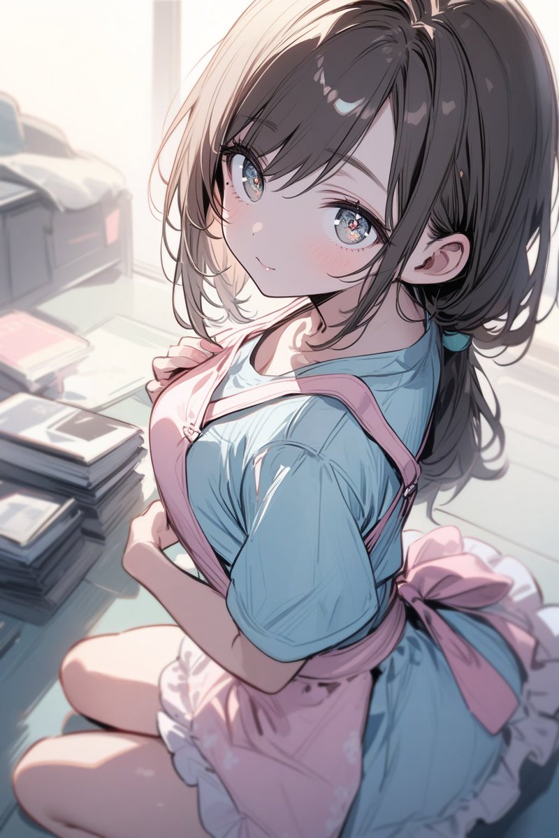 「もう、ダメだよ。こんなに散らかしちゃ」