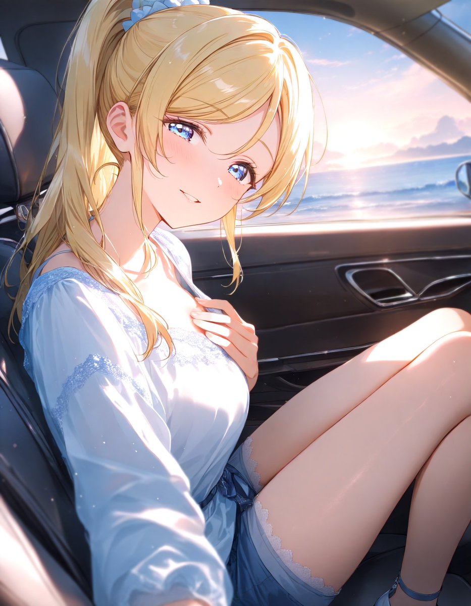 海が楽しかった絢瀬さん