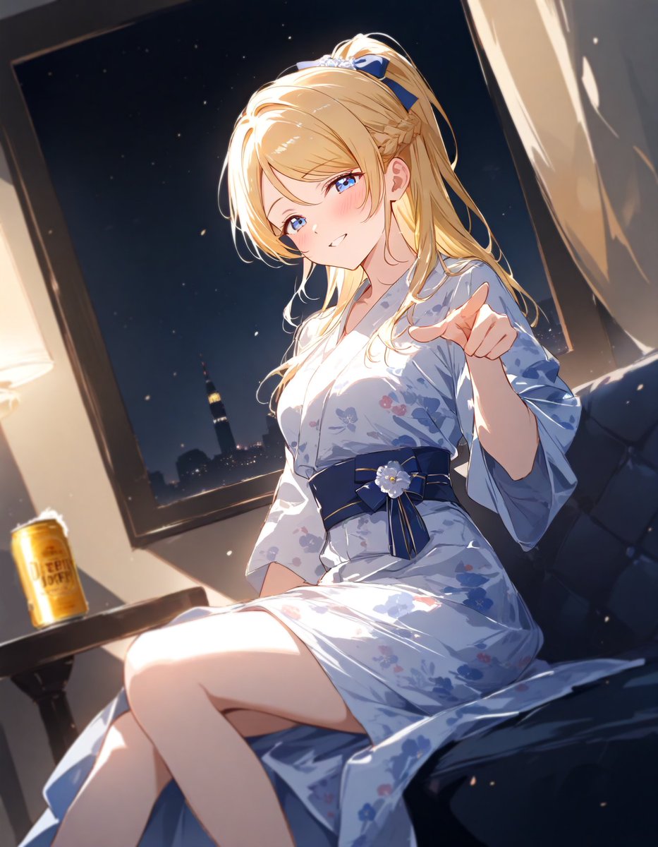 ああっ、また絢瀬さんが缶を間違えて飲んでしまった。ノンアルだけど酔っぱらってしまったぞー