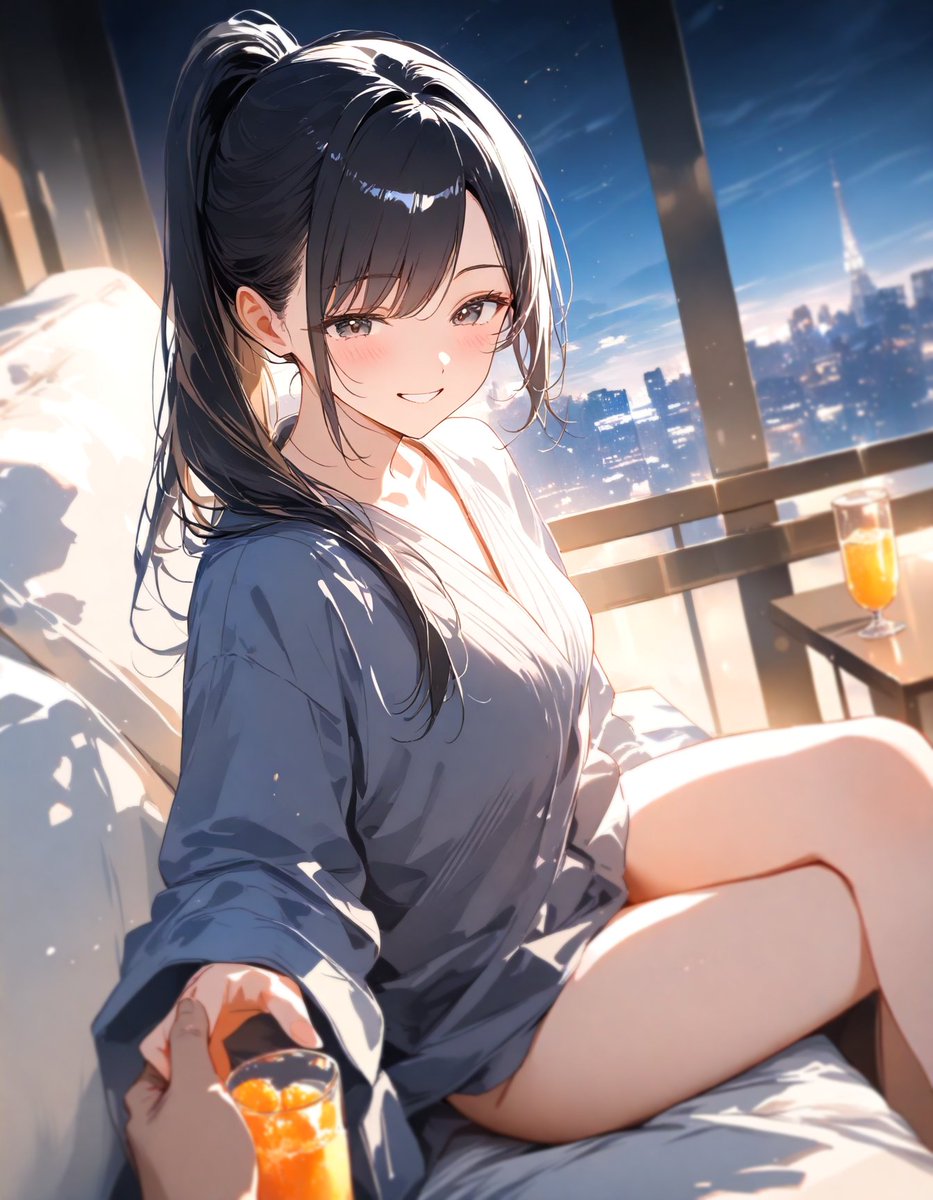 飲み物を下賜されました。 ありがとうございます社長