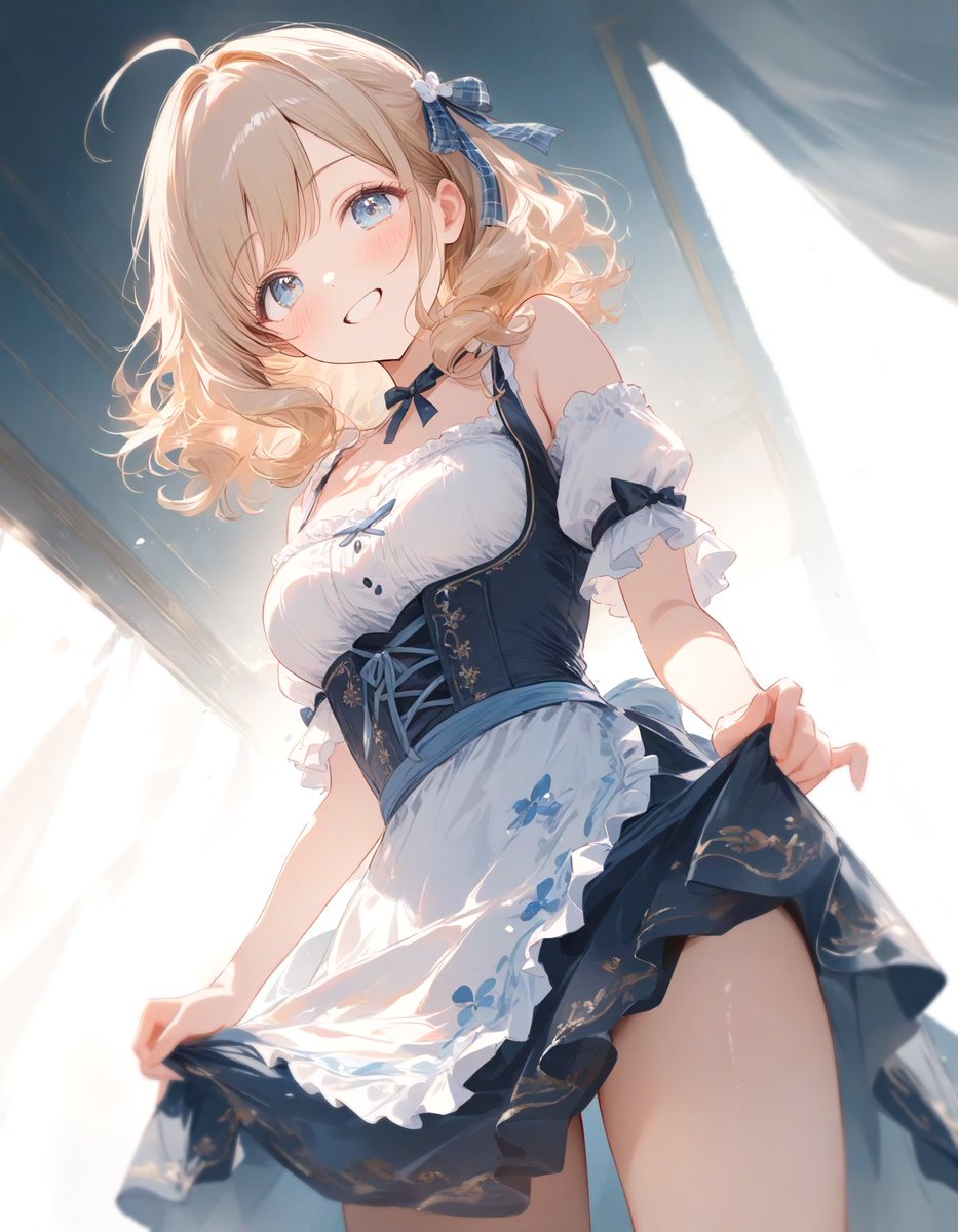 JD「ふっふっふー。どうですか？ 見たいですよね？ そんな目をお皿のようにして…！」 ……（見てない）