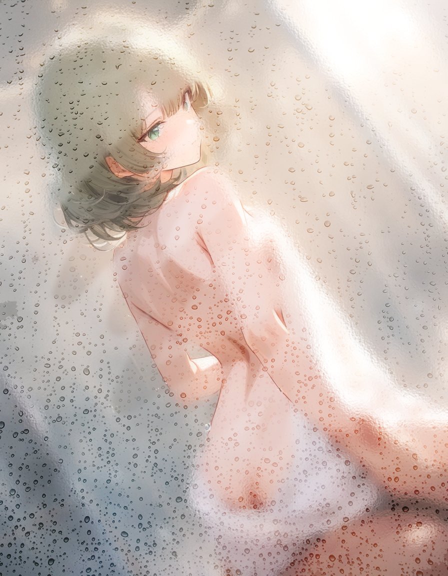 曇りガラスの向こう側