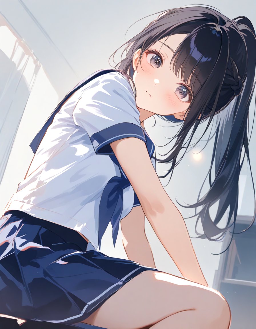 休日で部活は昼からなのに、なぜか朝起こしに来てくれるカノジョ