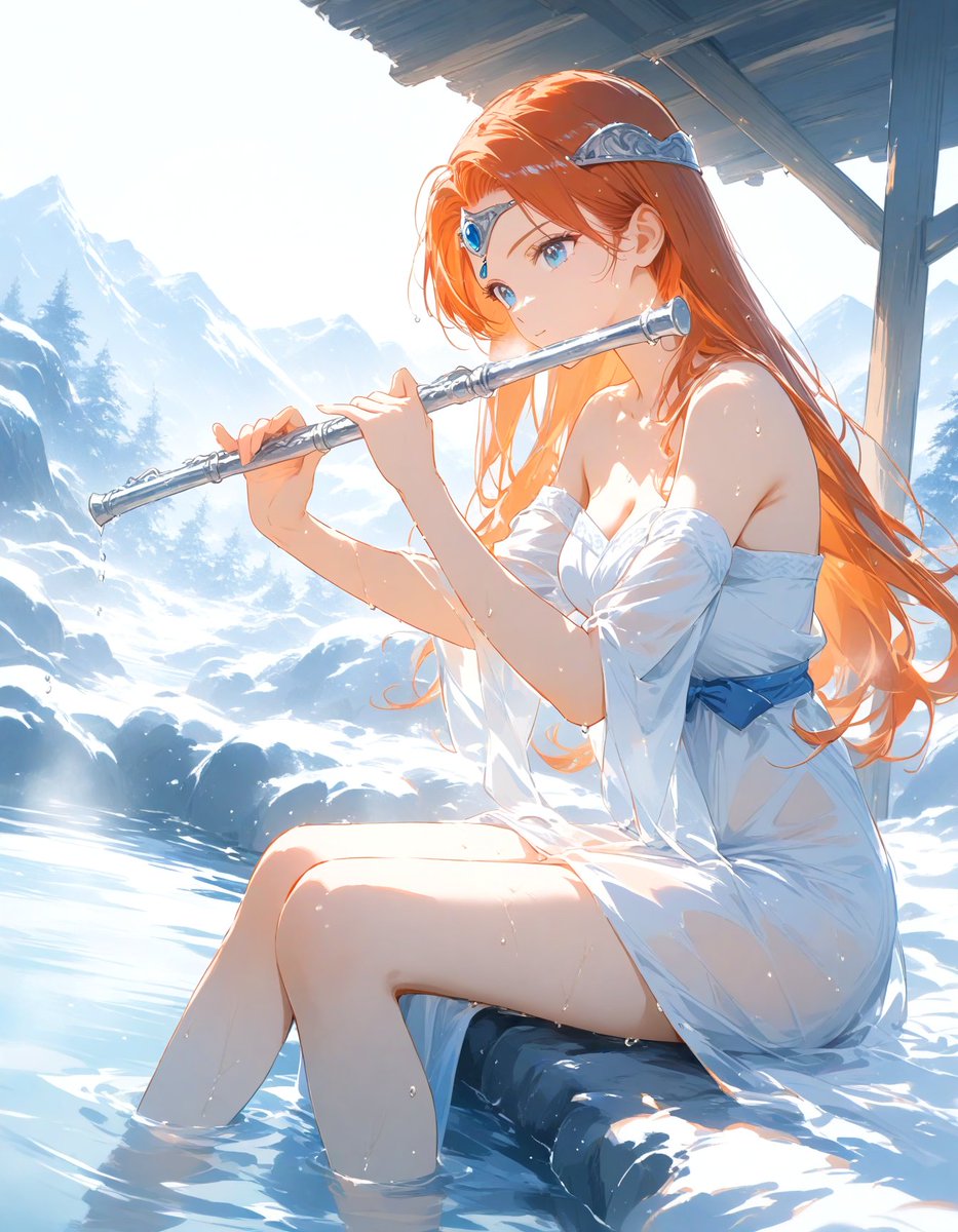 ローラは ようせいのふえを ふいた！ ゆうしゃは しずかに めをとじる…。ゆうしゃは おうじょに すきほう…
