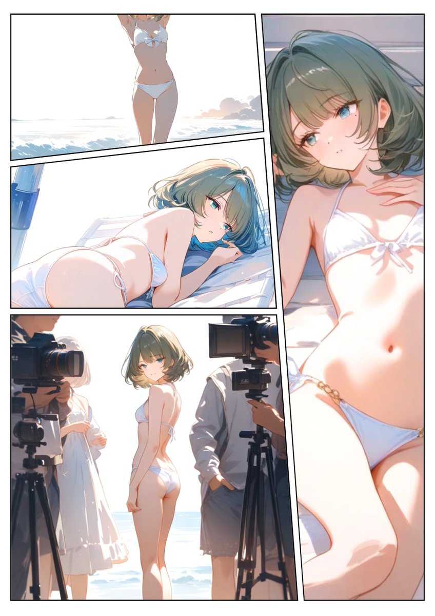 撮影中