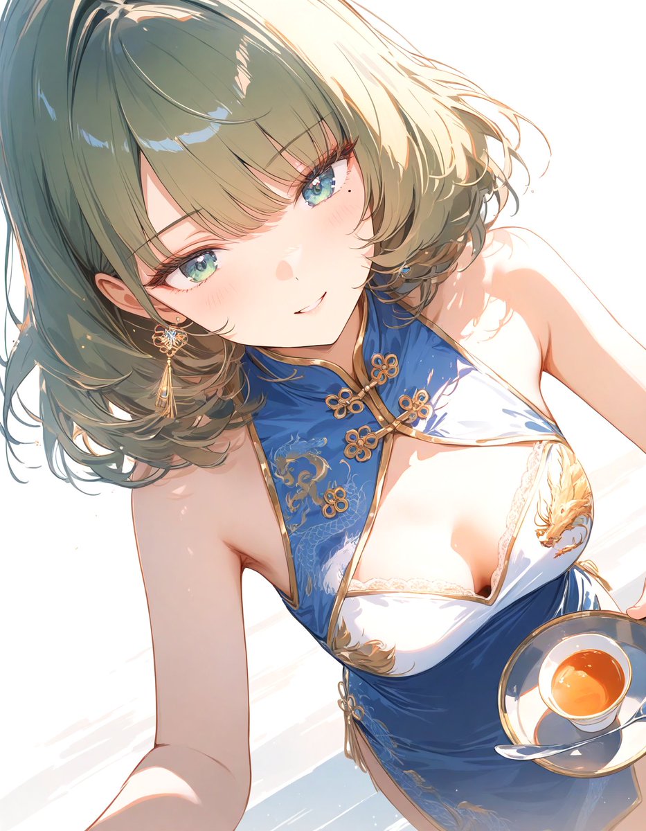 チャイナドレスな楓さんとお茶したい