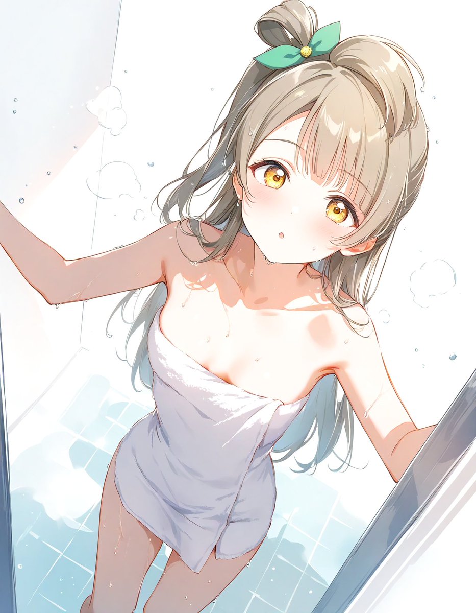 扉を開けると誰かが入っているステキなシャワールーム