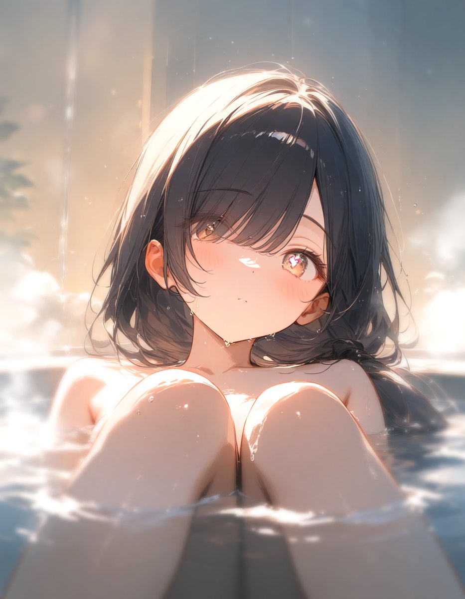 なぜか妹の友達と湯船につかってるときの。 「お兄さん、当たってます」