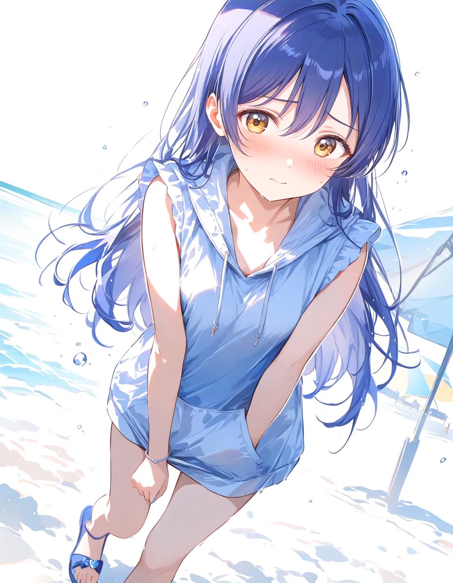 なぜか恥ずかしそうな海未ちゃん