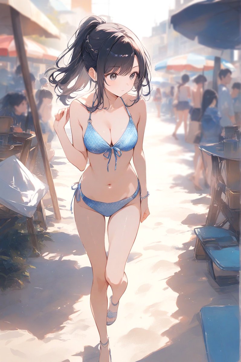 人目のない場所を探してるカノジョ