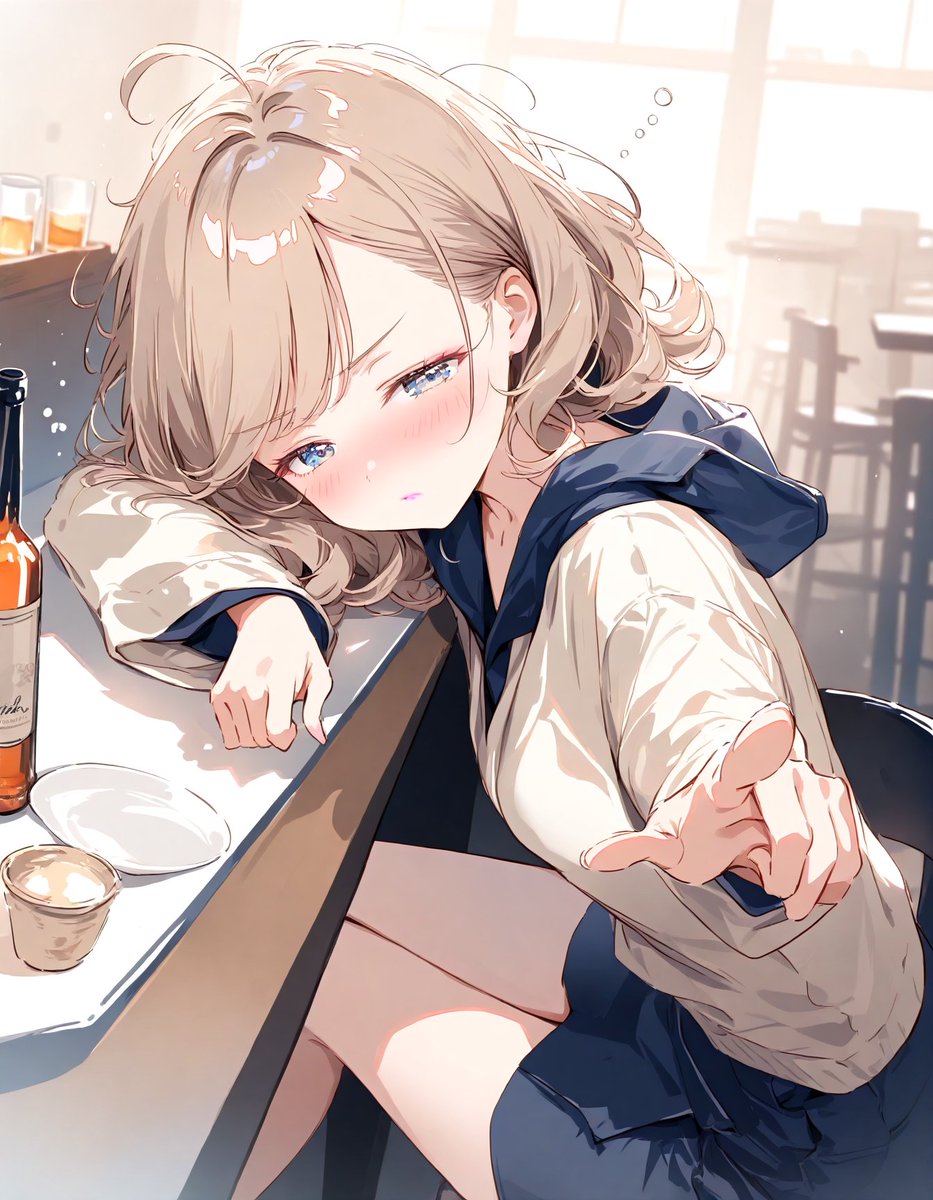 くだを巻くJD 何種類飲んでんだこの子