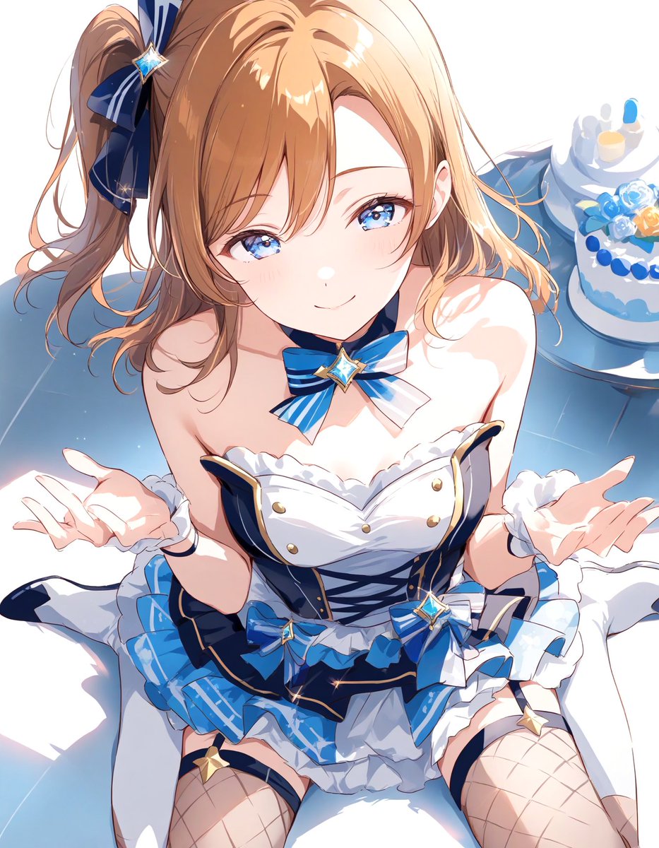この後ことりちゃんや海未ちゃんとお祝いなのかもしれない。人気者は時間がないな…