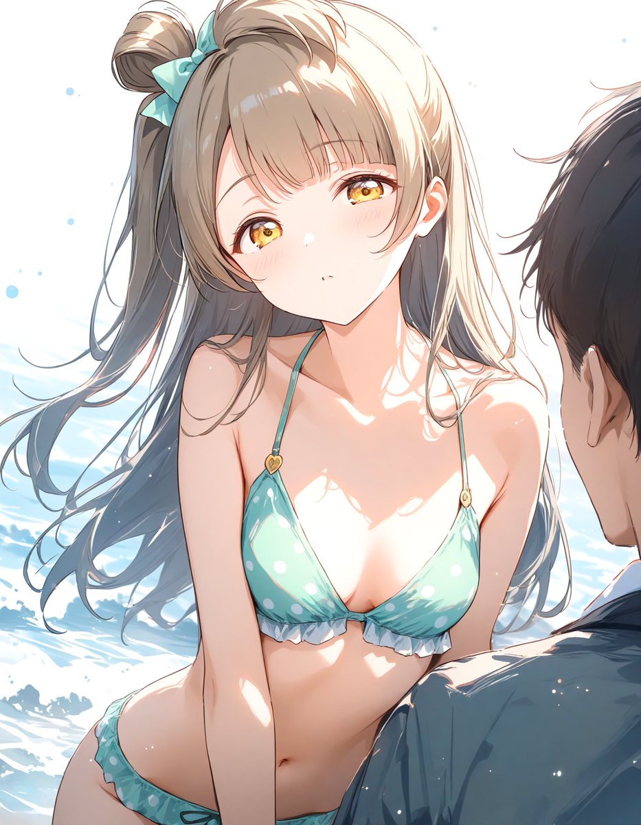 助けてもらってキズナLV急上昇！ 表情やら色々崩れそうになってるのを何とか耐えてることりちゃん。運命を感じ…