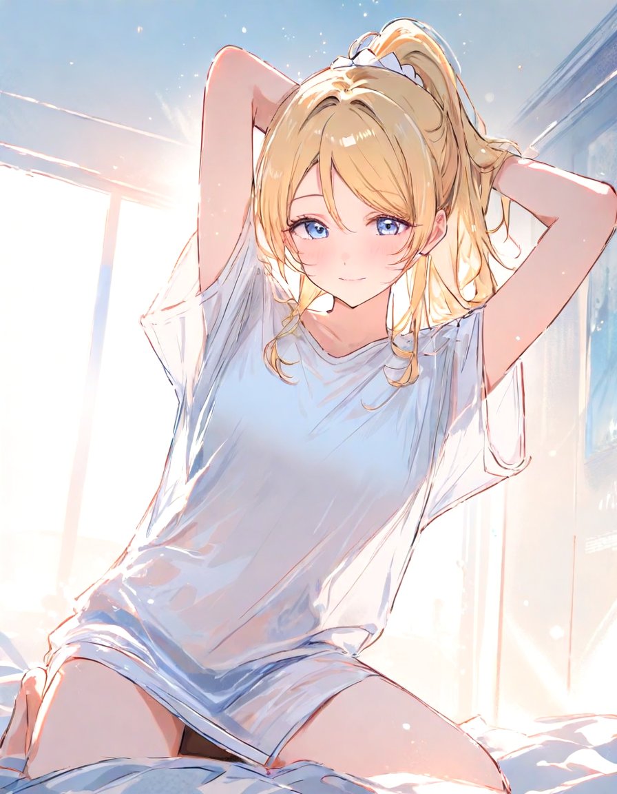 「ほら、お昼寝の時間だよ。キミも疲れてるんだから休むこと！」