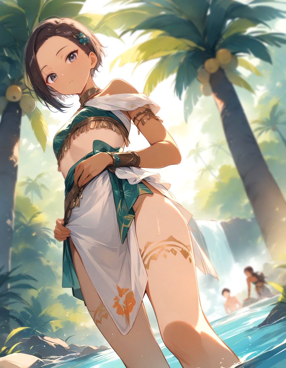 体験型テーマパーク『Jangri-La』へようこそ。 出会う南国少女の生誕祭も、勿論体験が可能です。その時…