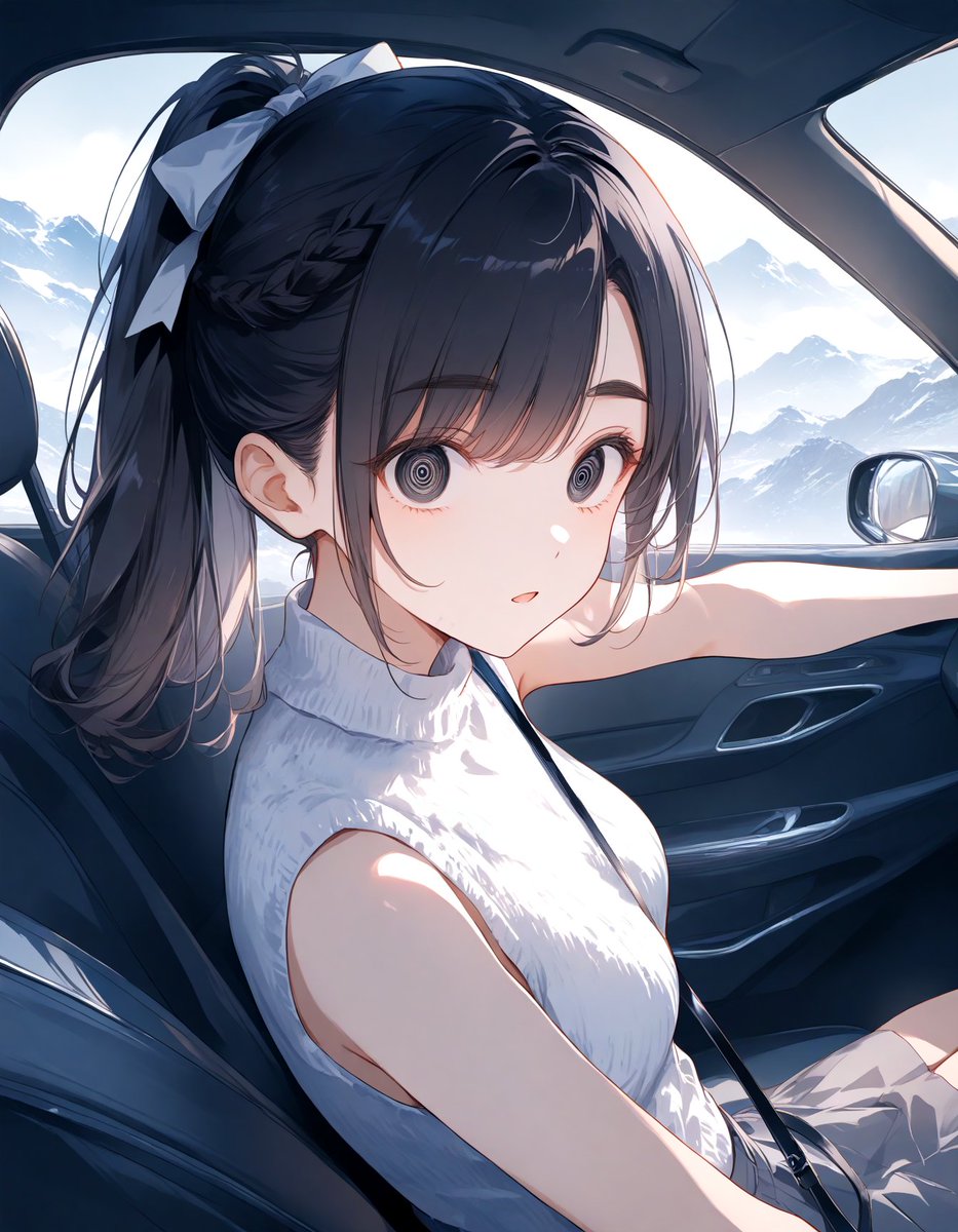 ヒッチハイクで拾った女の子。 BAD ENDしか見えない