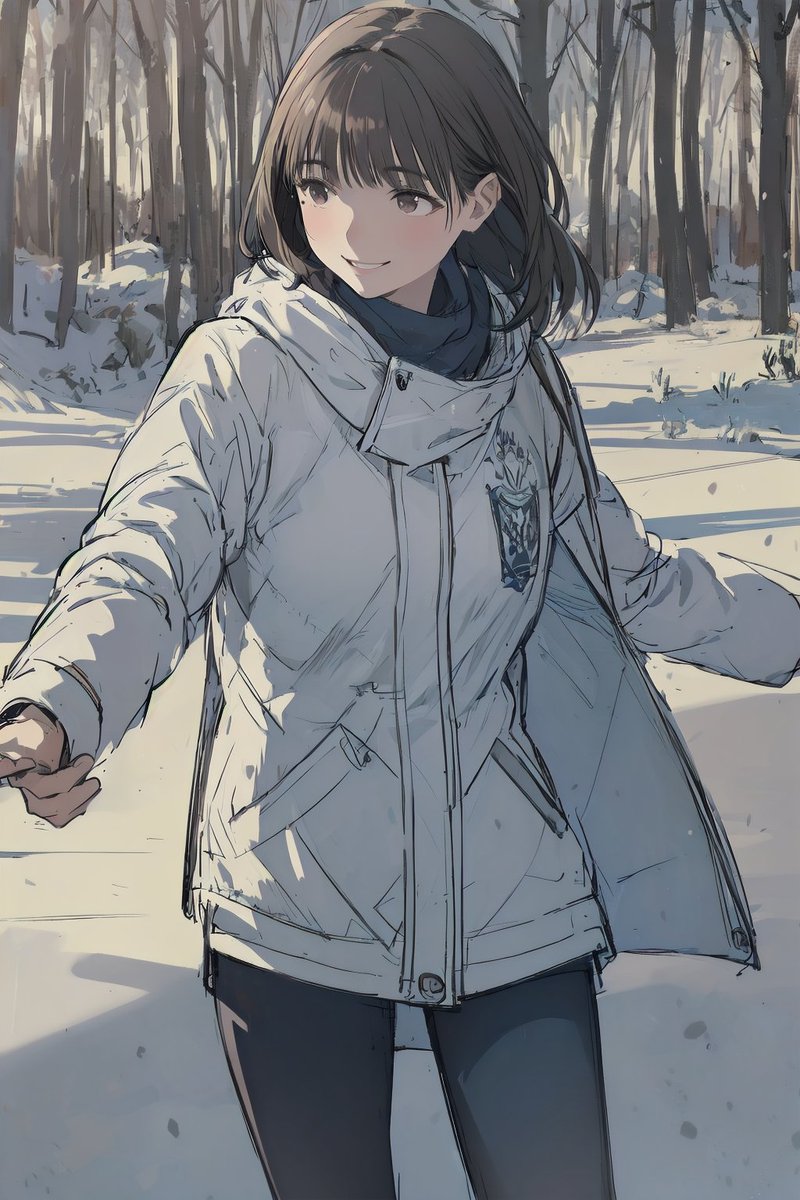 冬の散歩道