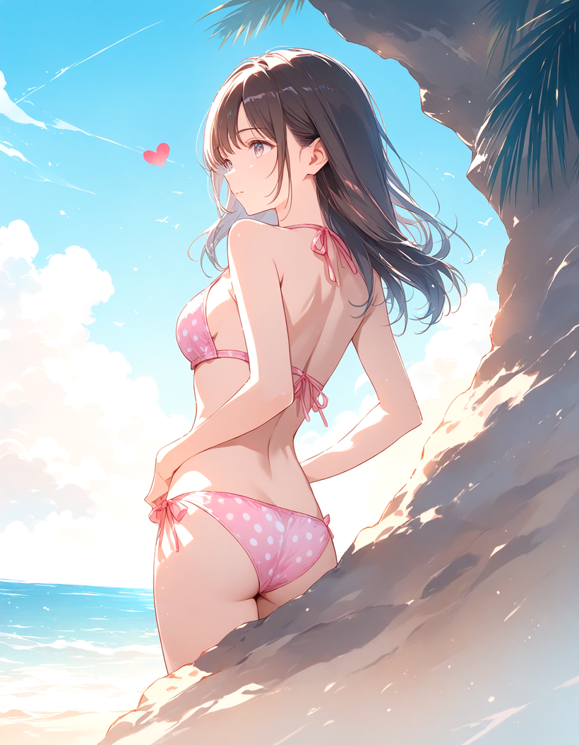 [FREE]海辺でデート(23pics)