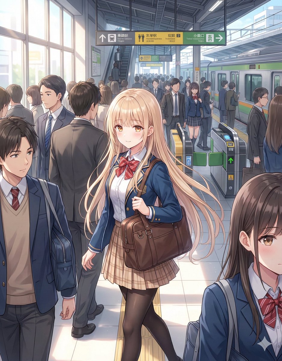 通勤通学頑張りましょう
