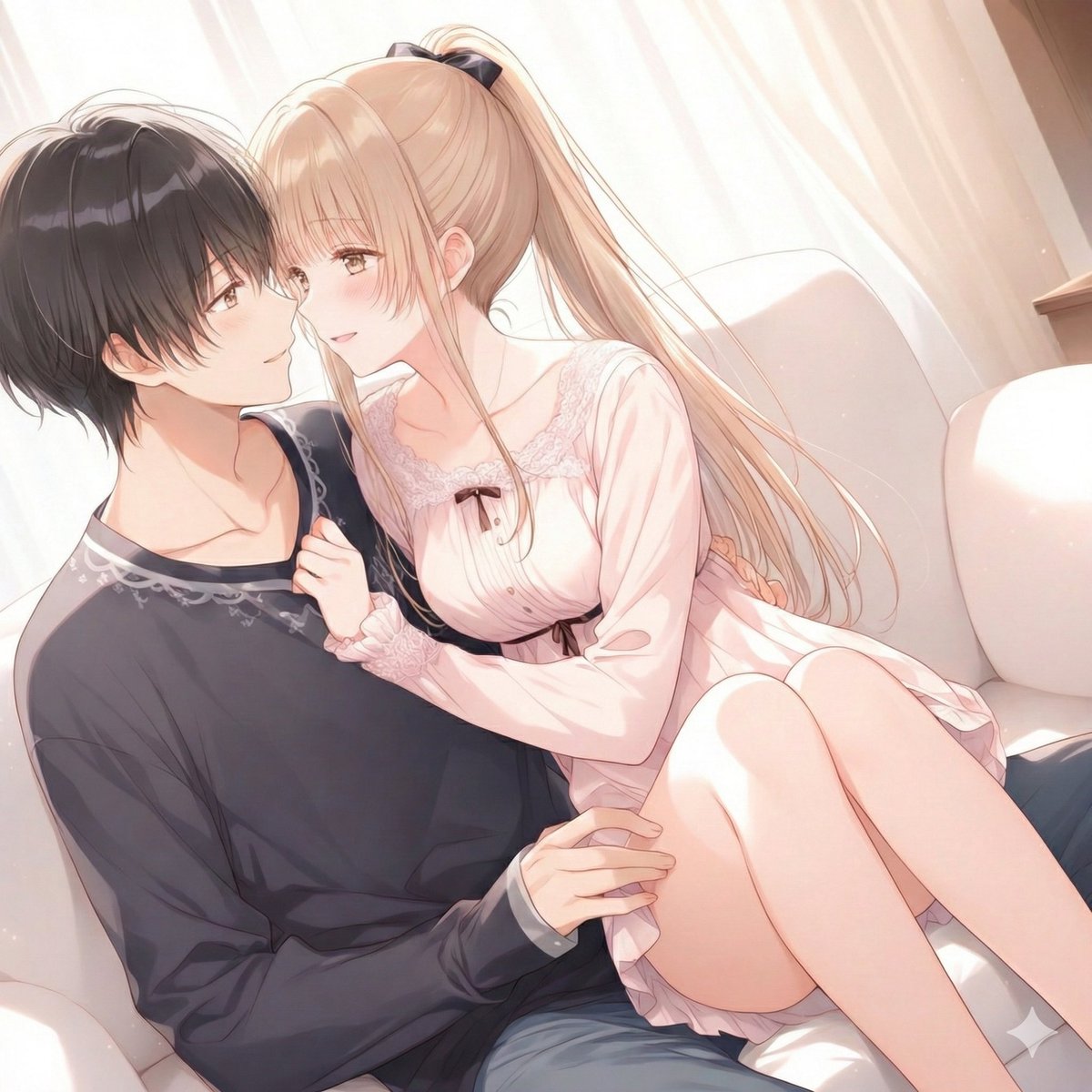愛し合うふたり過ぎる