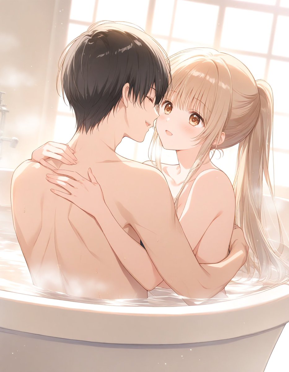 夫婦なかよく入浴するなんて、よくあることじゃん