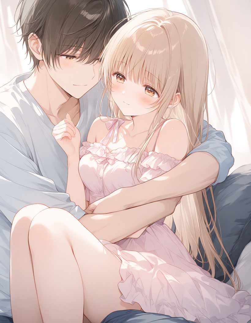 [FREE]天使様とおうちデート(11pics)